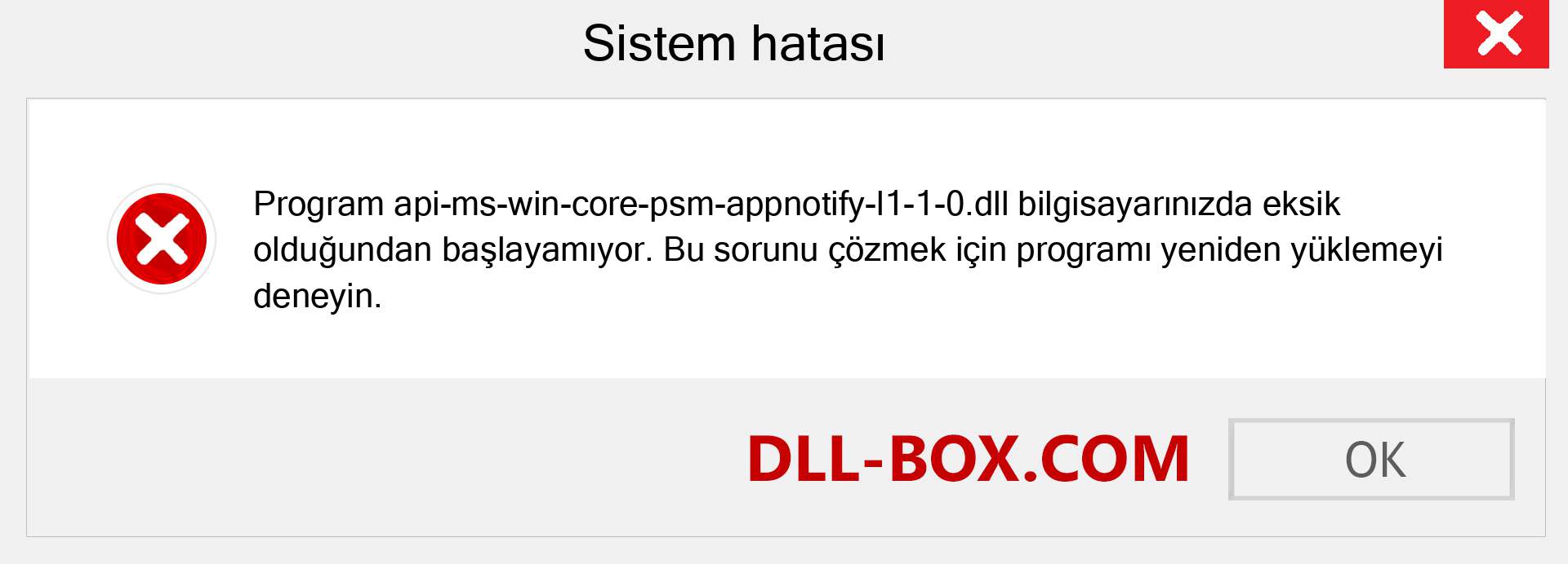 api-ms-win-core-psm-appnotify-l1-1-0.dll dosyası eksik mi? Windows 7, 8, 10 için İndirin - Windows'ta api-ms-win-core-psm-appnotify-l1-1-0 dll Eksik Hatasını Düzeltin, fotoğraflar, resimler